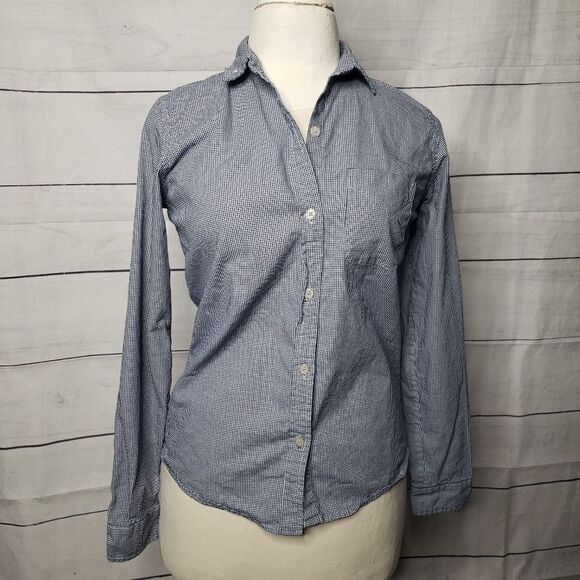 Current/Elliott button up down plaid size 0 - Picture 1 of 5